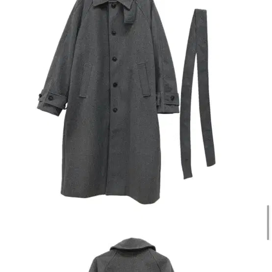 [BUNJANG] High-Quality Oval Maxi Long Coat / 울함유/ 고퀄 오벌 맥시 롱코트