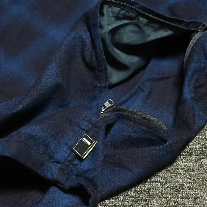 [BUNJANG] BROCHURE WORKNEL Indigo Check Shirt / (XL) BROCHURE 브로슈어 워크넬 셔츠 인디고 체크 SSZ