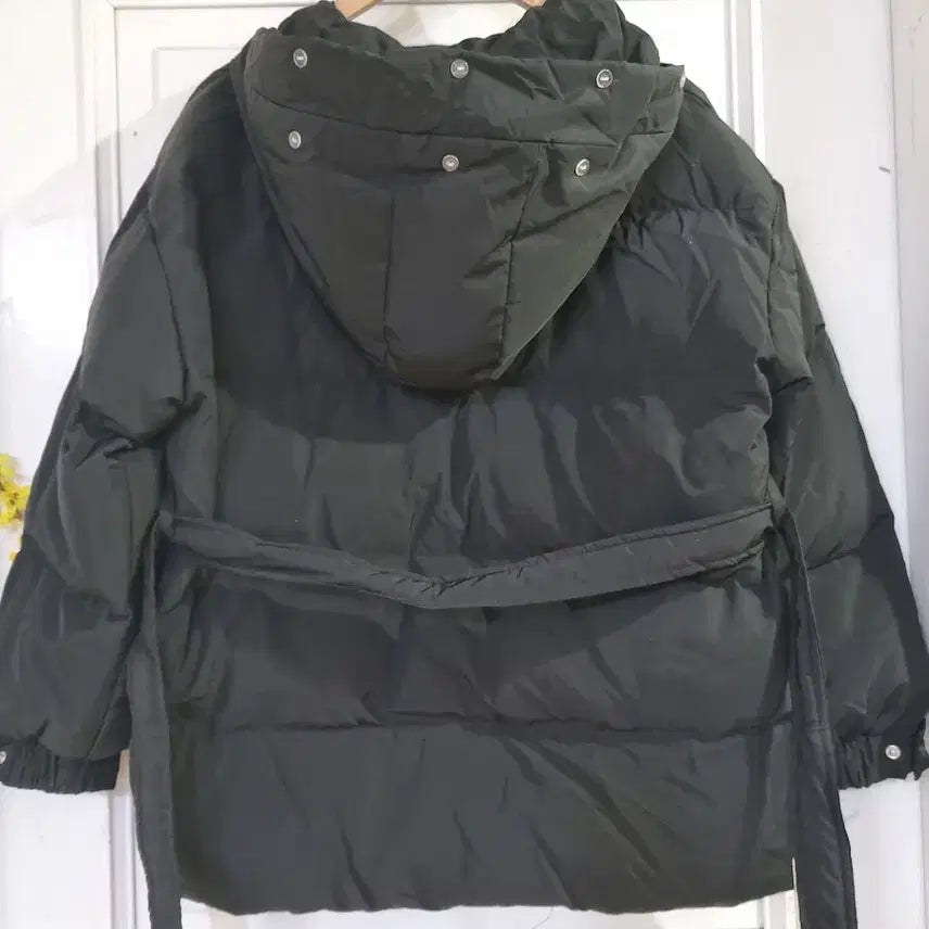 [BUNJANG] Winter Padded Hooded Jacket / 겨울빵빵 캐주얼. 누빔패딩. 후드. 자켓  거의새거. 가슴58