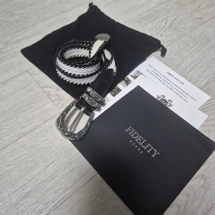 [BUNJANG] Fidelity Weaving Western Belt / [110]피델리티 위빙 웨스턴 벨트