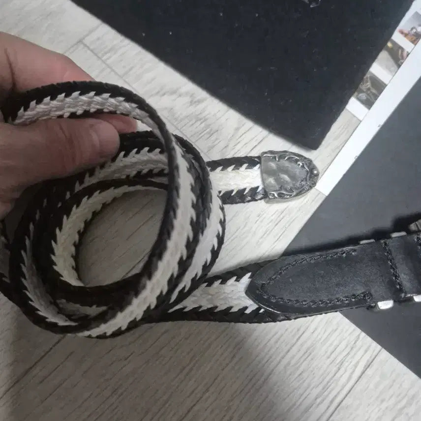 [BUNJANG] Fidelity Weaving Western Belt / [110]피델리티 위빙 웨스턴 벨트