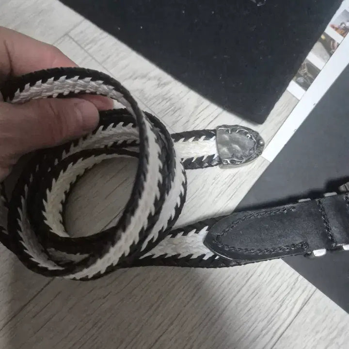 [BUNJANG] Fidelity Weaving Western Belt / [110]피델리티 위빙 웨스턴 벨트