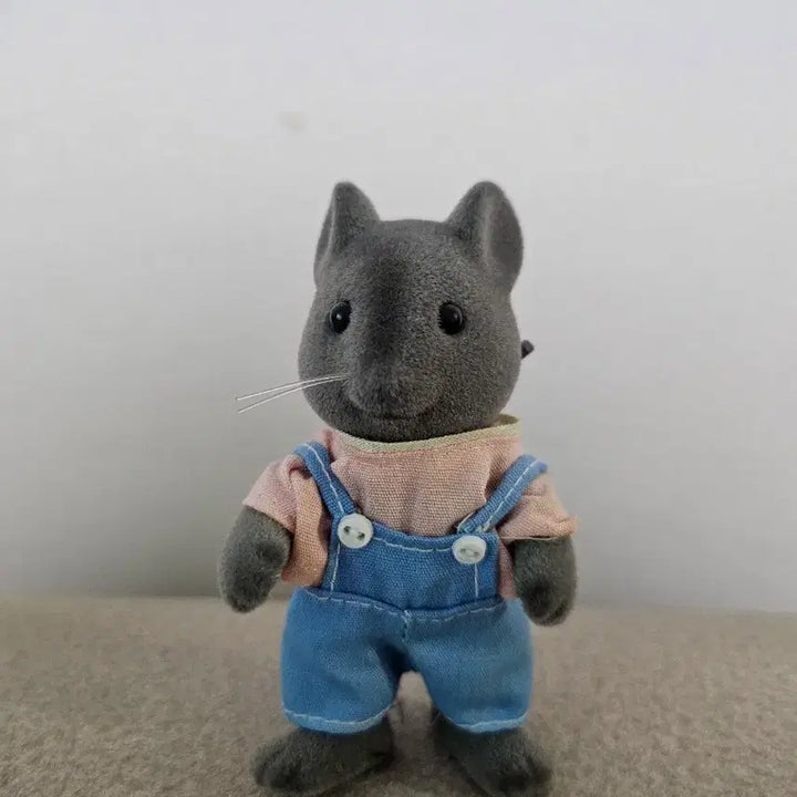[BUNJANG] Sylvanian Families Gray Mouse Father / 일본판 올드 실바니안 회색쥐 아빠