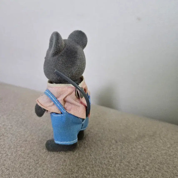 [BUNJANG] Sylvanian Families Gray Mouse Father / 일본판 올드 실바니안 회색쥐 아빠