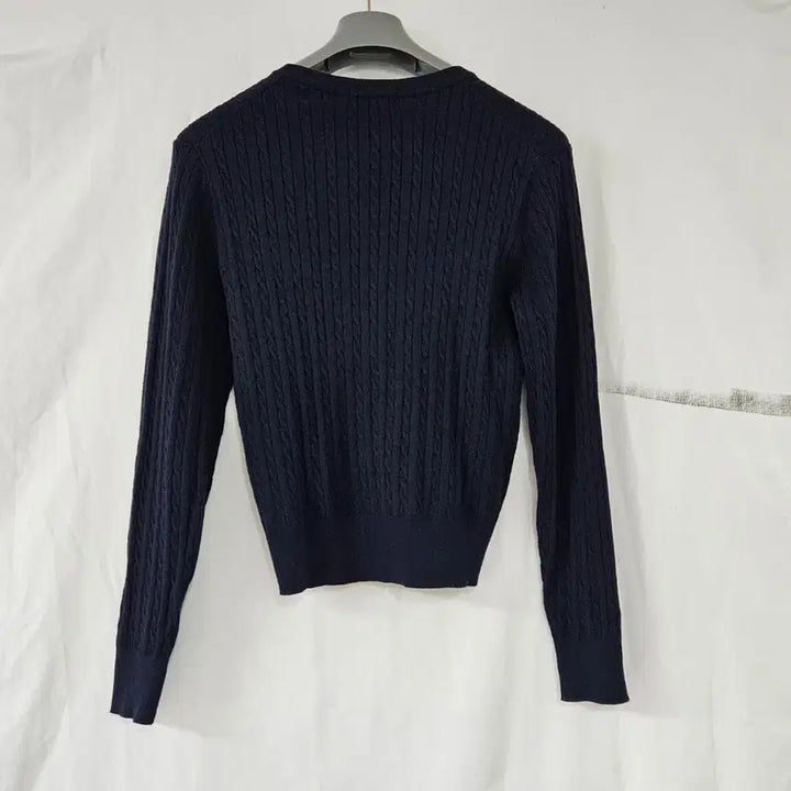 [BUNJANG] Keith Haring Navy Embroidered Heart Knit M / 키스해링 라운드넥 하트 자수 니트 네이비 M