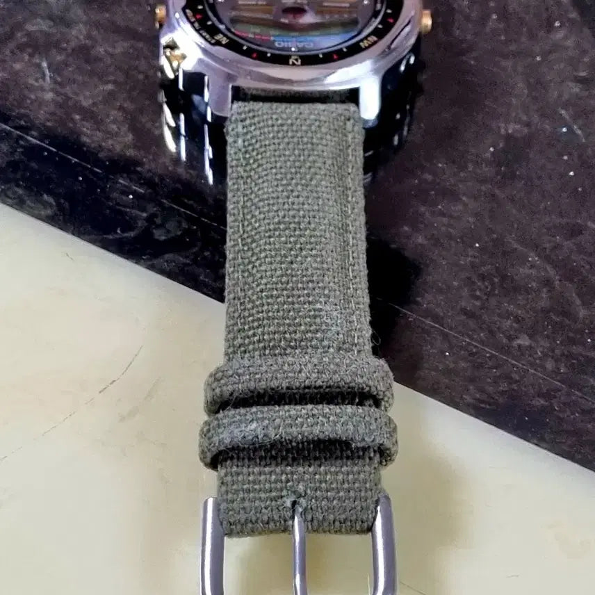 [BUNJANG] Casio STR-2000 Military Watch / 빈티지 미품 90's 파일럿 STR-2000 군사워치 다이버 카시오시계