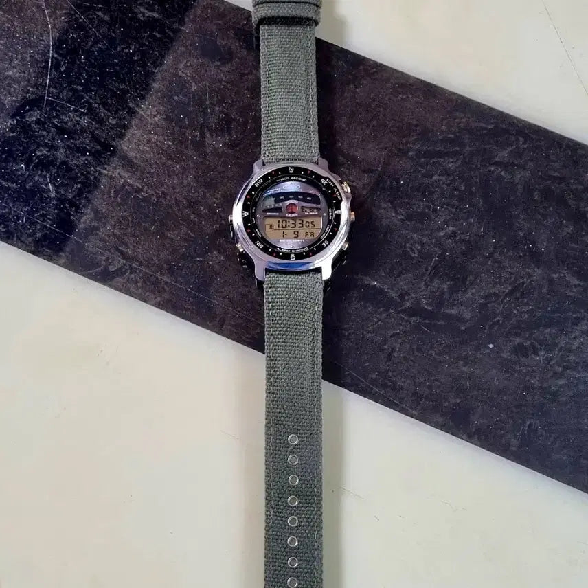 [BUNJANG] Casio STR-2000 Military Watch / 빈티지 미품 90's 파일럿 STR-2000 군사워치 다이버 카시오시계