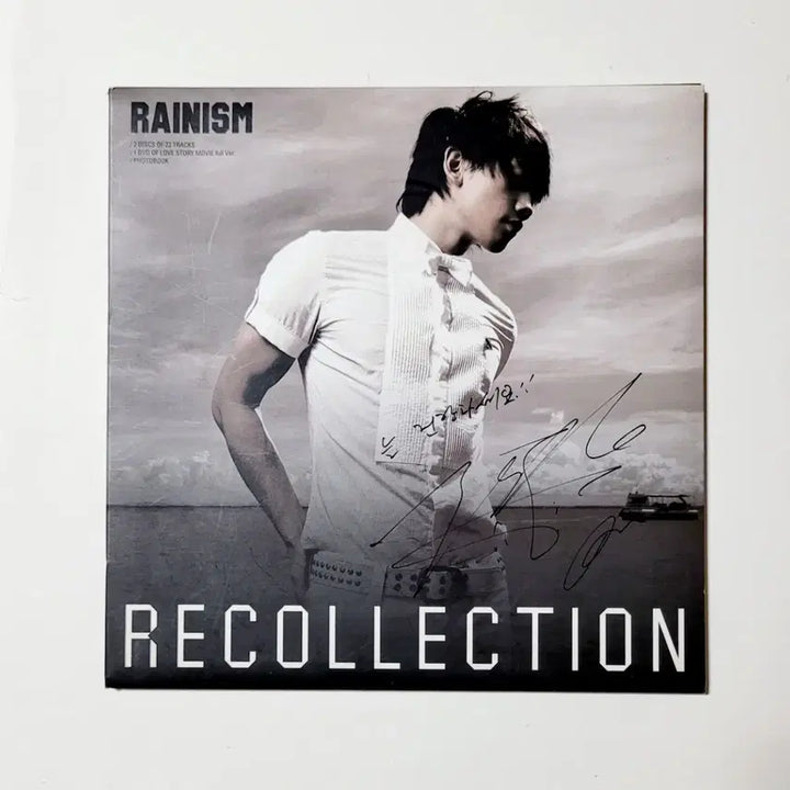 [BUNJANG] Rain Rainism Recollection Signed Album / [친필싸인반]RAINISM(비) 리콜렉션 정규5집