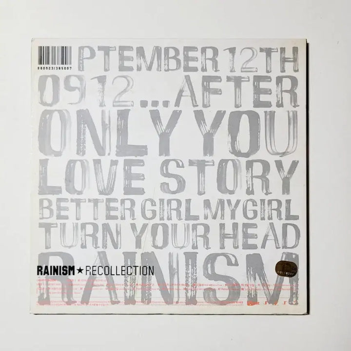 [BUNJANG] Rain Rainism Recollection Signed Album / [친필싸인반]RAINISM(비) 리콜렉션 정규5집