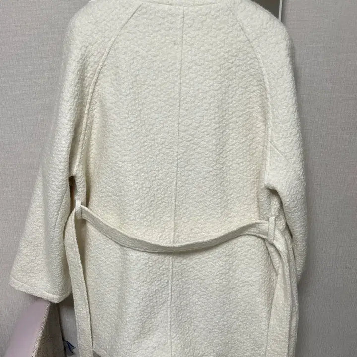 [BUNJANG] Liel Wool Half Coat Ivory / (새상품) 리엘 울 하프코트 하이넥 코트 아이보리