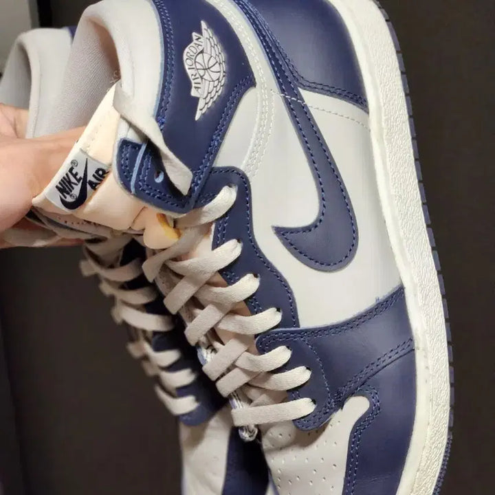 [BUNJANG] Nike Jordan 1 High 85 College Navy Sneakers / 조던1 하이 85 컬리지 네이비
