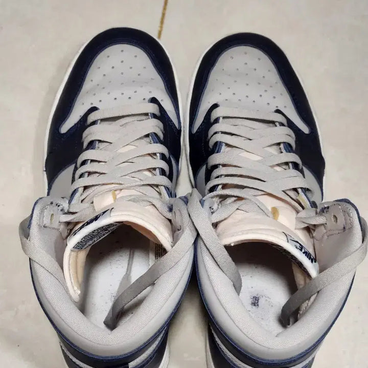 [BUNJANG] Nike Jordan 1 High 85 College Navy Sneakers / 조던1 하이 85 컬리지 네이비