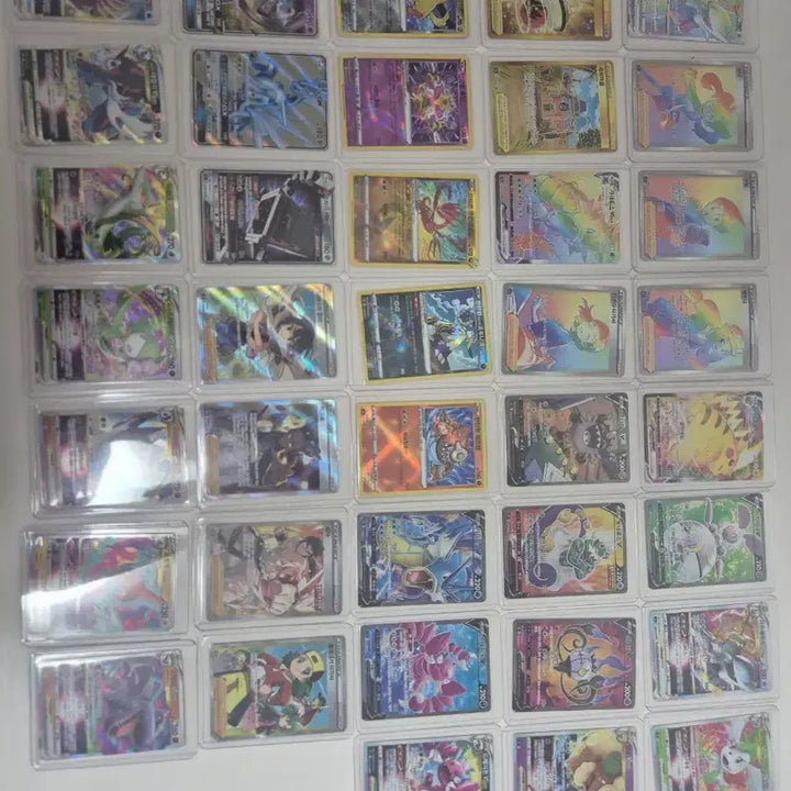 [BUNJANG] Pokemon Card Bundle Set (Toploader, Sleeve Included) / 포켓몬 희귀카드 38장 일괄 판매(탑로더, 슬리브 포함)