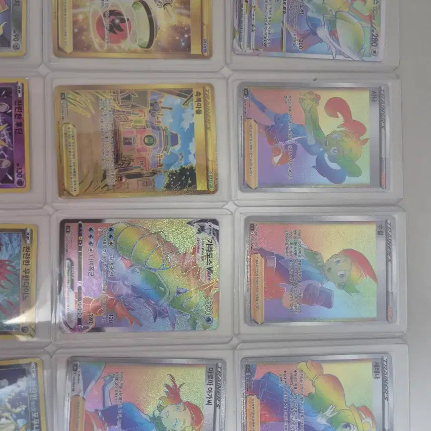 [BUNJANG] Pokemon Card Bundle Set (Toploader, Sleeve Included) / 포켓몬 희귀카드 38장 일괄 판매(탑로더, 슬리브 포함)