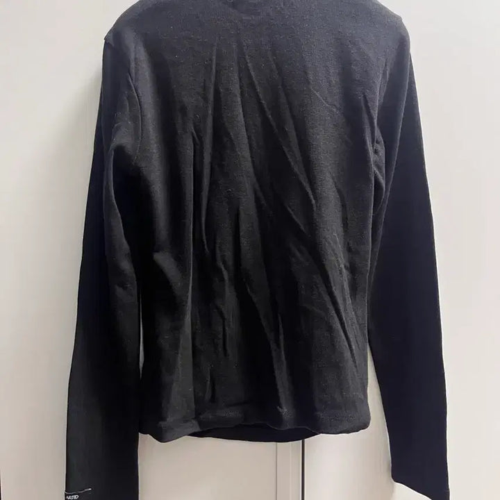 [BUNJANG] Artide Black Wrap T-shirt (Free Size) / 아티드 블랙 랩 티셔츠 free사이즈