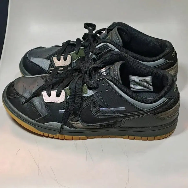 [BUNJANG] Nike Dunk Low Black/Gum 260mm / 나이키 덩크 로우 블랙 / 검솔 260mm