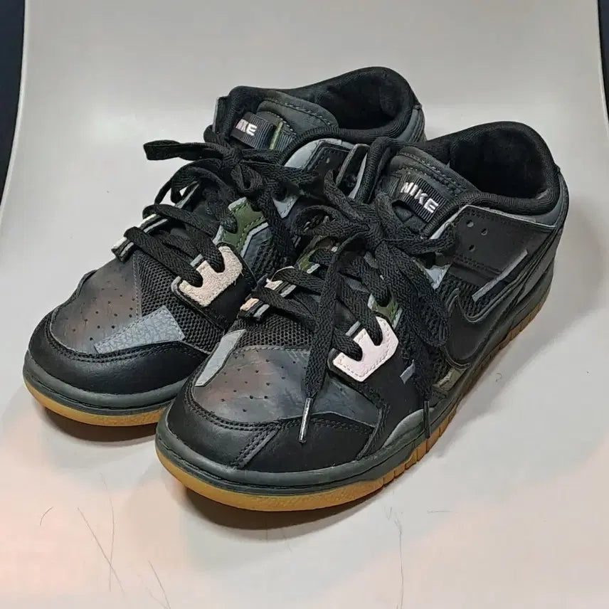 [BUNJANG] Nike Dunk Low Black/Gum 260mm / 나이키 덩크 로우 블랙 / 검솔 260mm