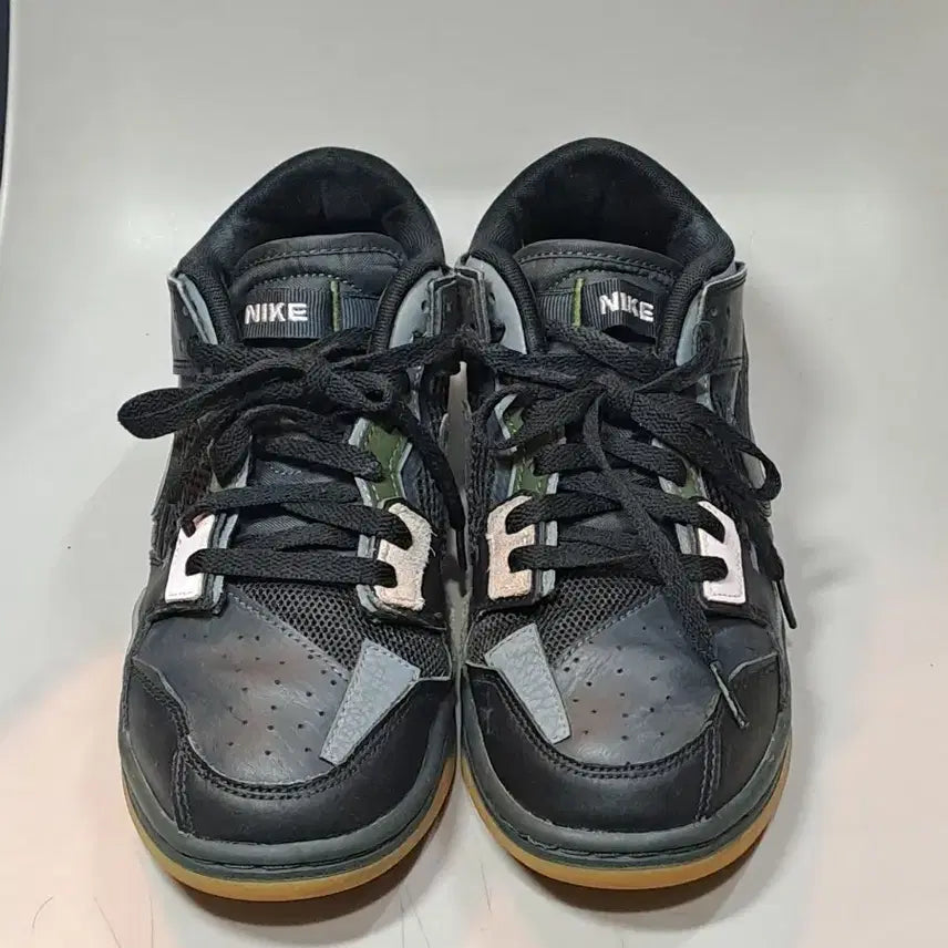 [BUNJANG] Nike Dunk Low Black/Gum 260mm / 나이키 덩크 로우 블랙 / 검솔 260mm
