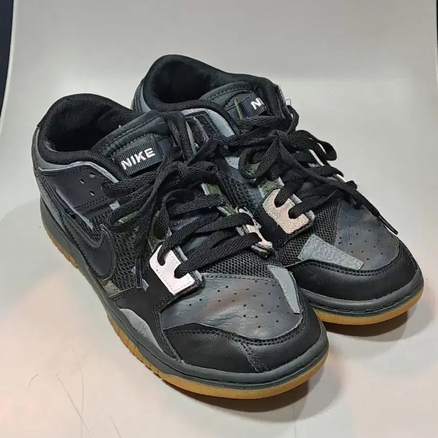 [BUNJANG] Nike Dunk Low Black/Gum 260mm / 나이키 덩크 로우 블랙 / 검솔 260mm