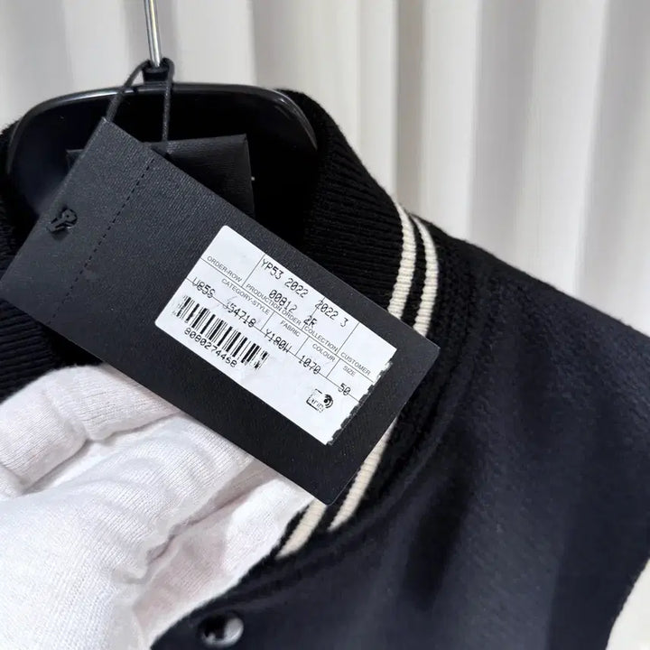 [BUNJANG] Saint Laurent Black Wool Teddy Varsity Jacket / ( S+ / 50 )생로랑 블랙 울 테디 바시티 자켓