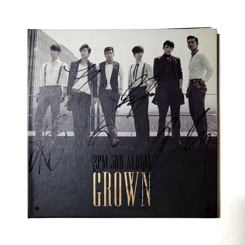 [BUNJANG] 2PM GROWN Signed Album / [친필싸인반]2PM 정규3집 GROWN