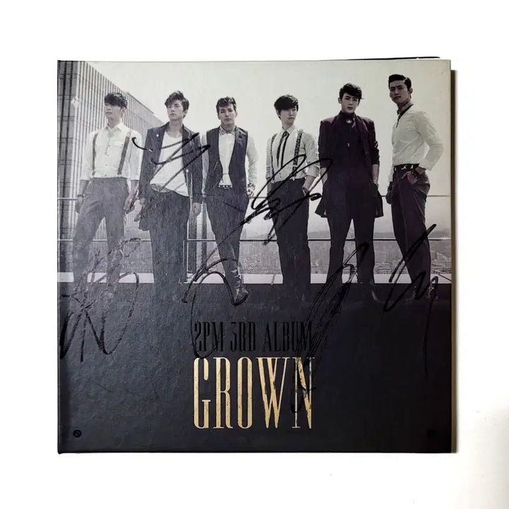 [BUNJANG] 2PM GROWN Signed Album / [친필싸인반]2PM 정규3집 GROWN