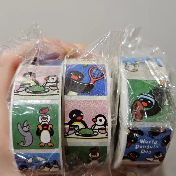 [BUNJANG] Pingu Sticker Roll / 핑구 롤 칭찬스티커 500매