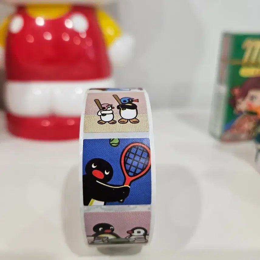[BUNJANG] Pingu Sticker Roll / 핑구 롤 칭찬스티커 500매