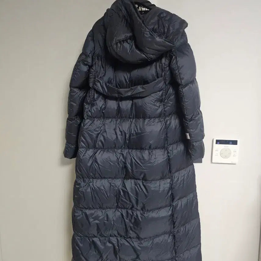 [BUNJANG] Max Mara The Cube Long Down Jacket Navy IT38 / 막스마라 더 큐브 롱패딩 네이비 IT38사이즈 새상품 풀세트