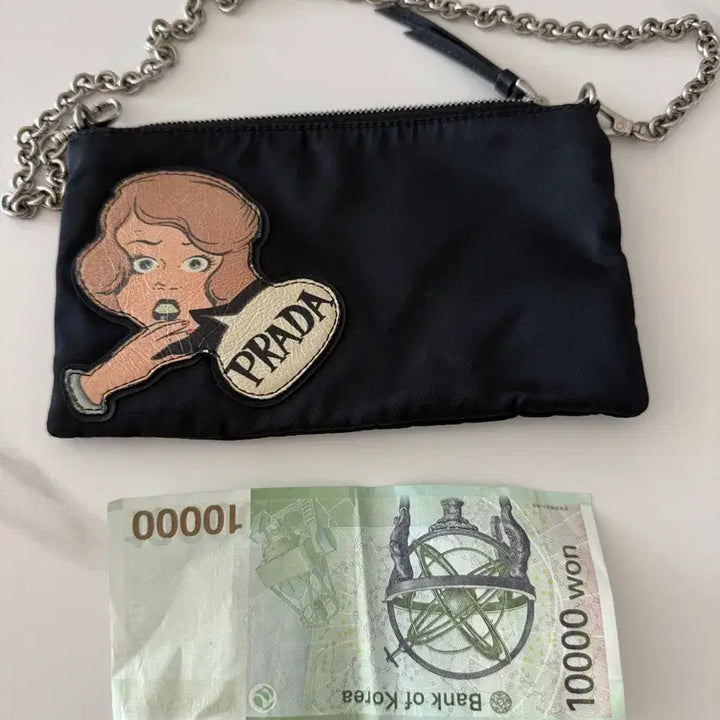 [BUNJANG] Prada Chain Nylon Mini Bag / 프라다 체인 나일론 미니백
