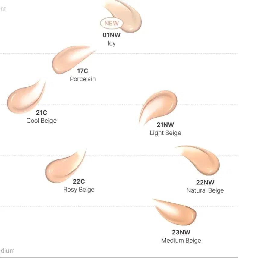 [BUNJANG] Giverny 17 Porcelain Foundation / 미개봉/새상품)지베르니 정품/17호 포슬린/밀착커버 파운데이션