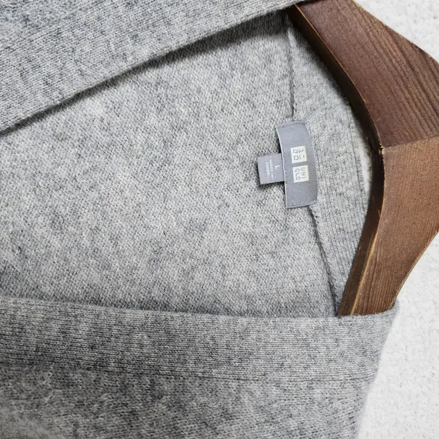 [BUNJANG] Uniqlo Gray Cardigan L / 유니클로 그레이 가디건 L