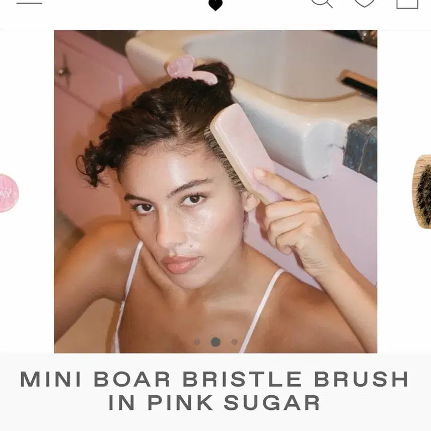 [BUNJANG] Emi Jay Pink Sugar Hairbrush / emi jay 에미제이 돈모브러쉬 핑크슈가 헤어브러쉬 머리빗