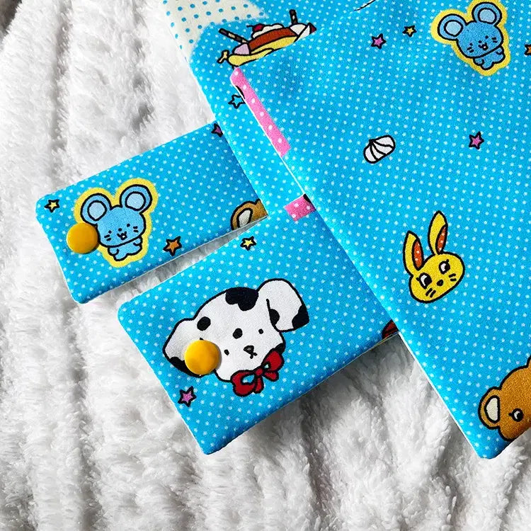 [BUNJANG] Handmade Ice Dot A6 Diary Cover / 핸드메이드 아이스 도트 A6 다이어리 커버