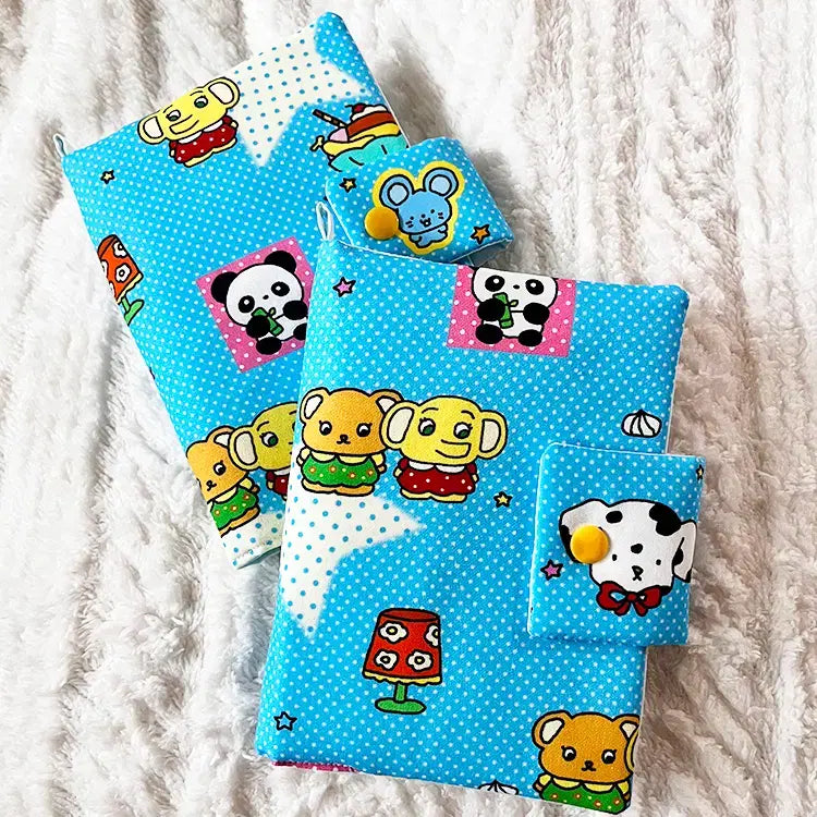 [BUNJANG] Handmade Ice Dot A6 Diary Cover / 핸드메이드 아이스 도트 A6 다이어리 커버