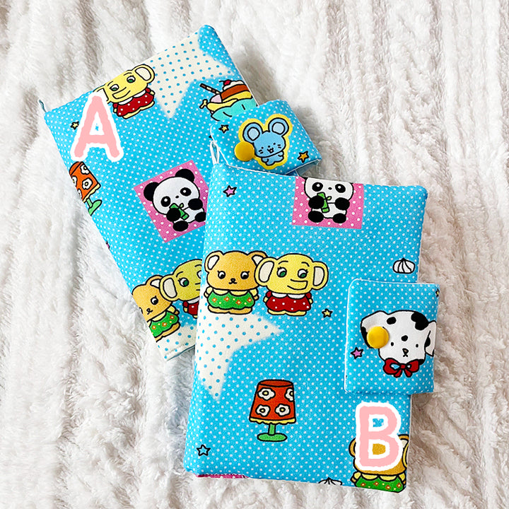 [BUNJANG] Handmade Ice Dot A6 Diary Cover / 핸드메이드 아이스 도트 A6 다이어리 커버