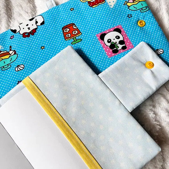 [BUNJANG] Handmade Ice Dot A6 Diary Cover / 핸드메이드 아이스 도트 A6 다이어리 커버