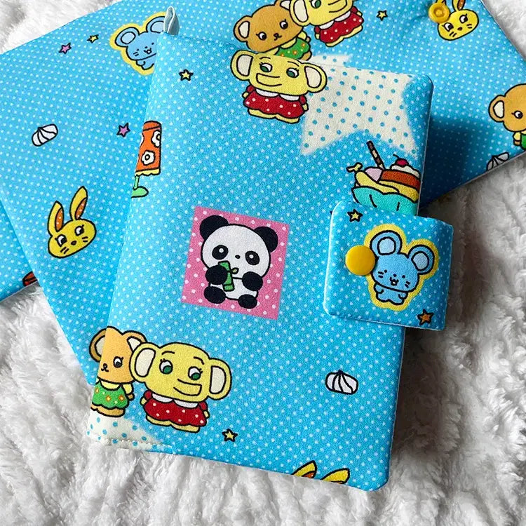 [BUNJANG] Handmade Ice Dot A6 Diary Cover / 핸드메이드 아이스 도트 A6 다이어리 커버