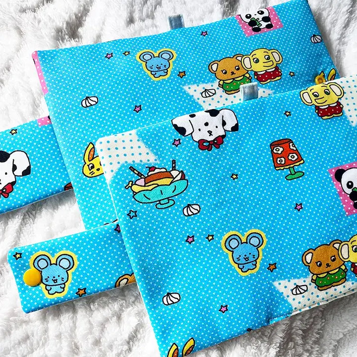 [BUNJANG] Handmade Ice Dot A6 Diary Cover / 핸드메이드 아이스 도트 A6 다이어리 커버