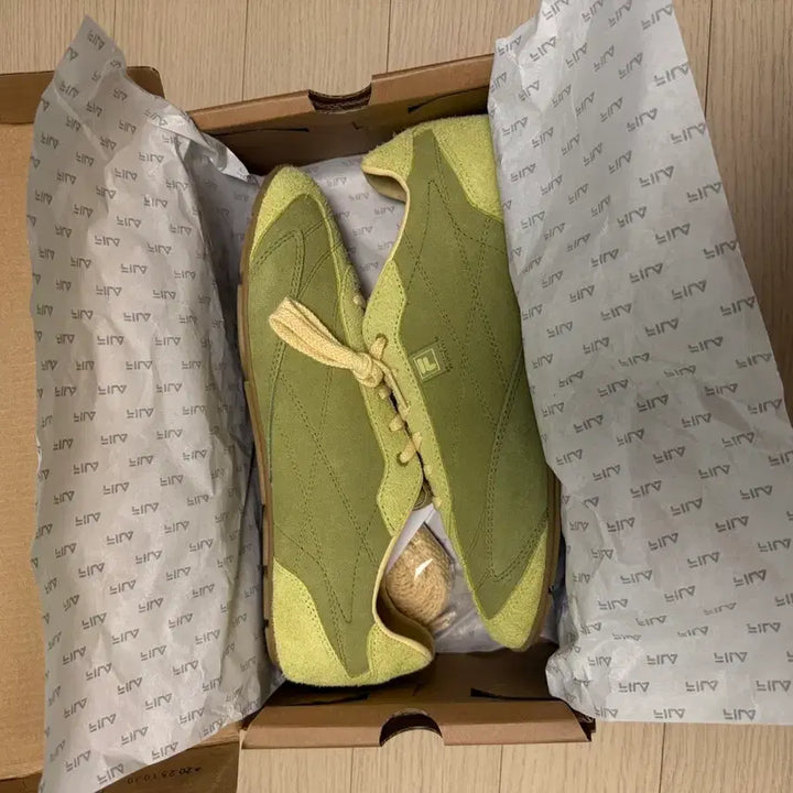 [BUNJANG] Fila Ritmo Sleek LX Matcha Sneakers / (새상품) 휠라 리트모 슬릭 LX 말차 스니커즈