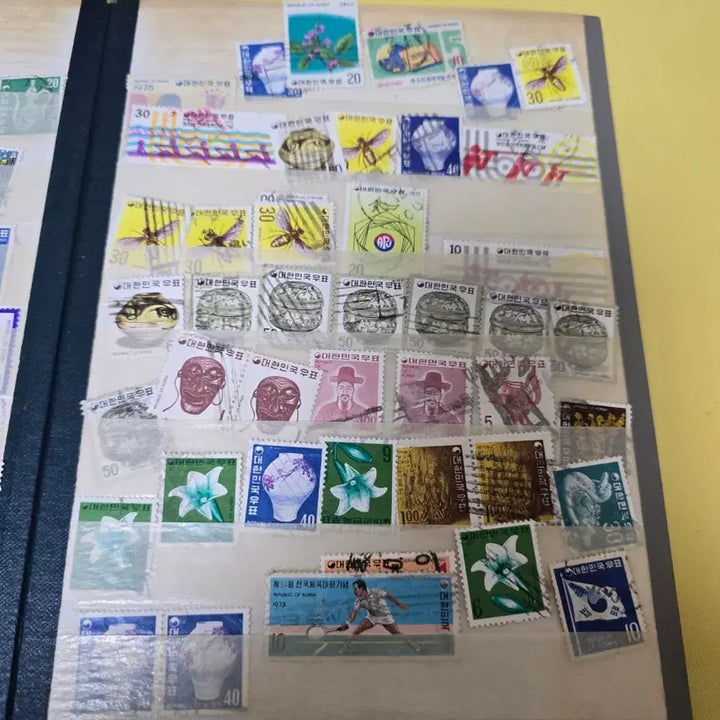 [BUNJANG] Vintage Korean Stamp Collection Bundle / 옛날 한국 우표 컬렉션 일괄
