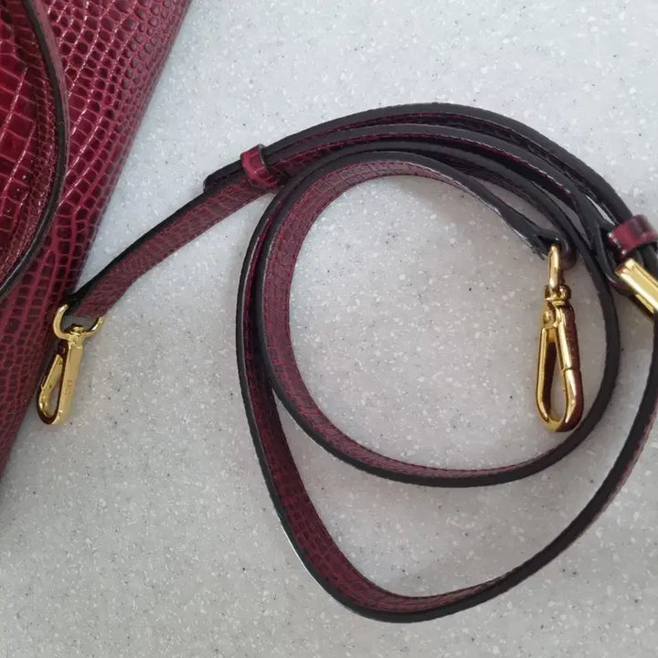 [BUNJANG] Daks Crocodile Tote/Cross Bag / 닥스 크로커다일 토트.크로스백