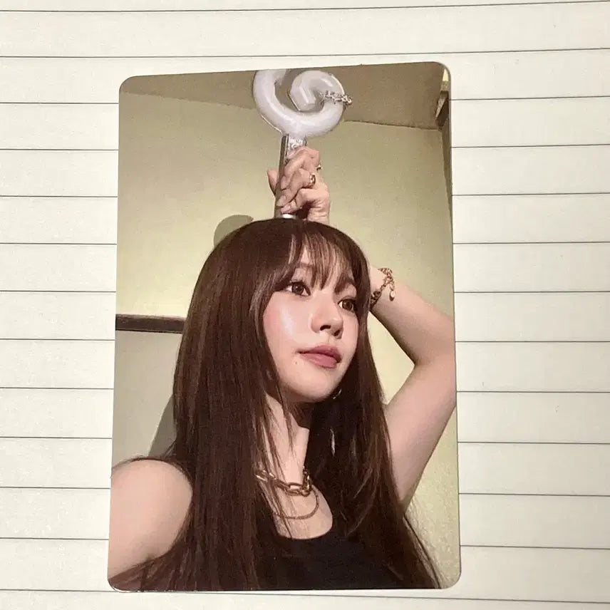 에스파 카리나 응원봉 포카 포토카드 쁘레첼봉 포카 판매 양도