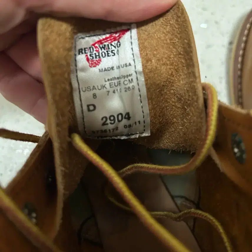 [BUNJANG] Red Wing Lineman 2904 Brown / 레드윙 라인맨2904 브라운 D