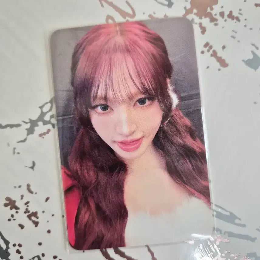 당일발송) 아이브 위드뮤 산타 리즈 포카 미공포 분철 교환 럭드 포토카드