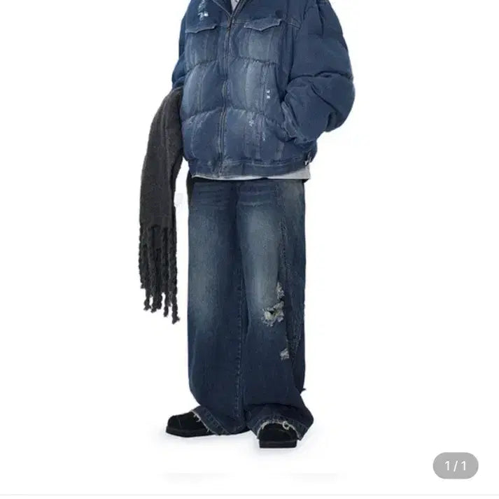 [BUNJANG] ADER Error Nox Puffer Jacket (Blue) L Size / (최종가격)아더에러 녹스 패딩 블루 청 nox 푸퍼 자켓 L사이즈