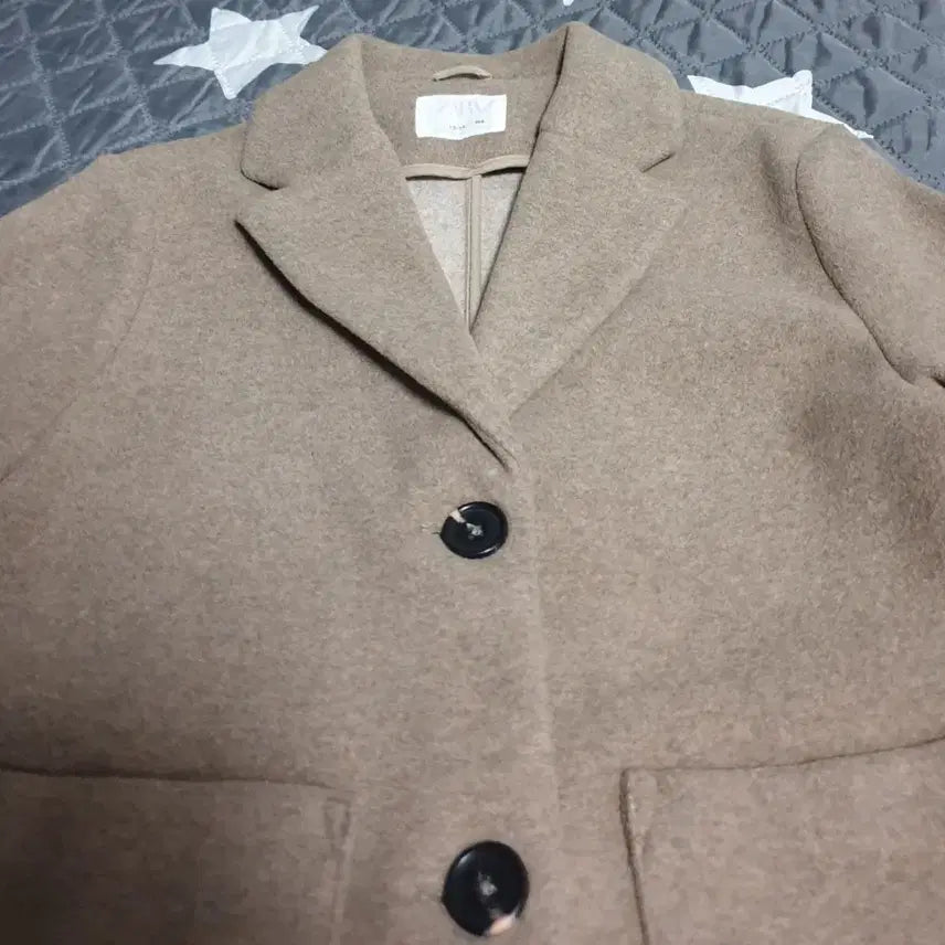 [BUNJANG] ZARA Pocket Two-Button Midi Coat (S) / 자라 아웃투 포켓 투버튼 미디코트 (S)