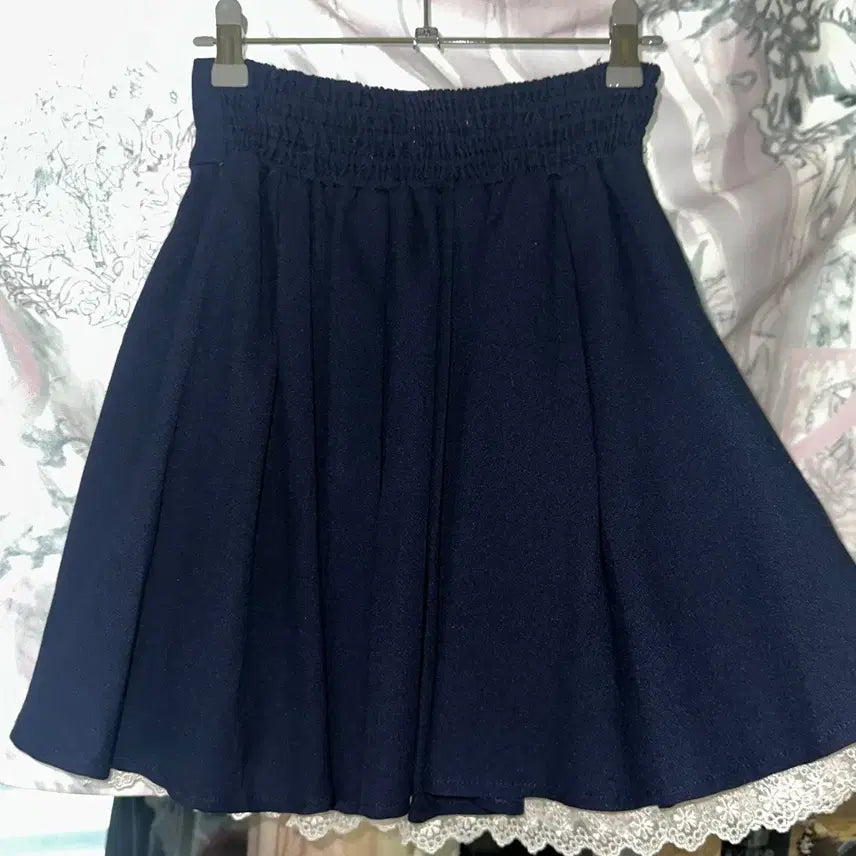 [BUNJANG] Liz Lisa Frill Eyelet Skirt / 리즈리사 프릴 아일렛 스커트