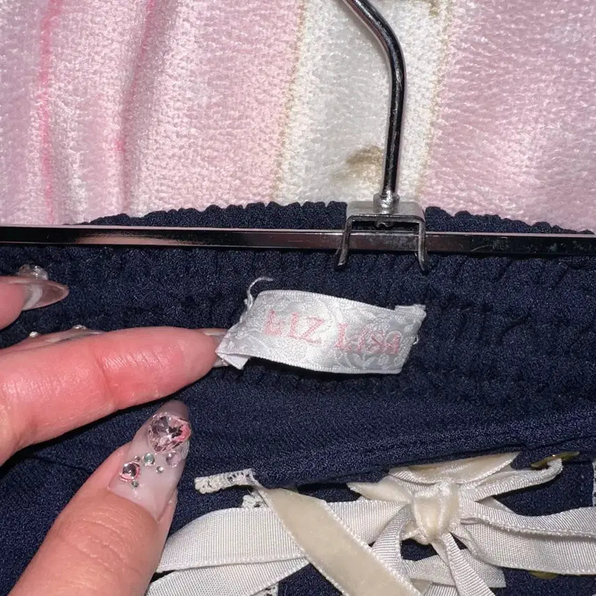 [BUNJANG] Liz Lisa Frill Eyelet Skirt / 리즈리사 프릴 아일렛 스커트