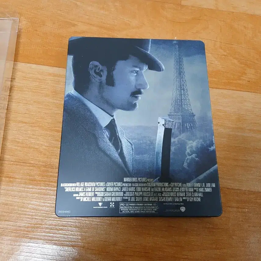 [BUNJANG] Sherlock Holmes: A Game of Shadows Steelbook Blu-ray / 셜록홈즈: 그림자 게임 스틸북 블루레이